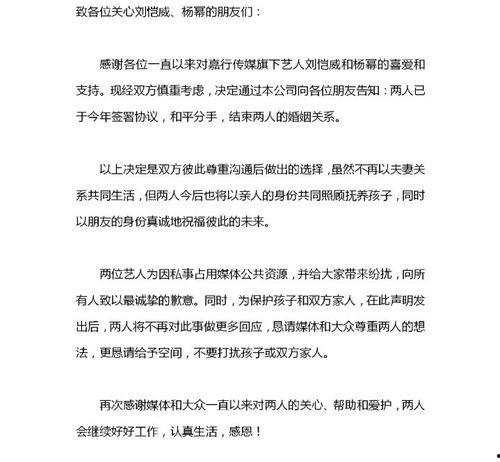 娱乐圈之离婚协议