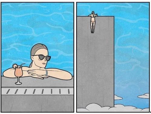 冷的搞笑漫画,笑出腹肌的冰点幽默