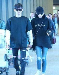 情侣装明星,甜蜜穿搭，时尚见证爱情